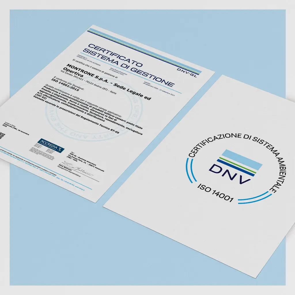 Montrone Certificazione 14001